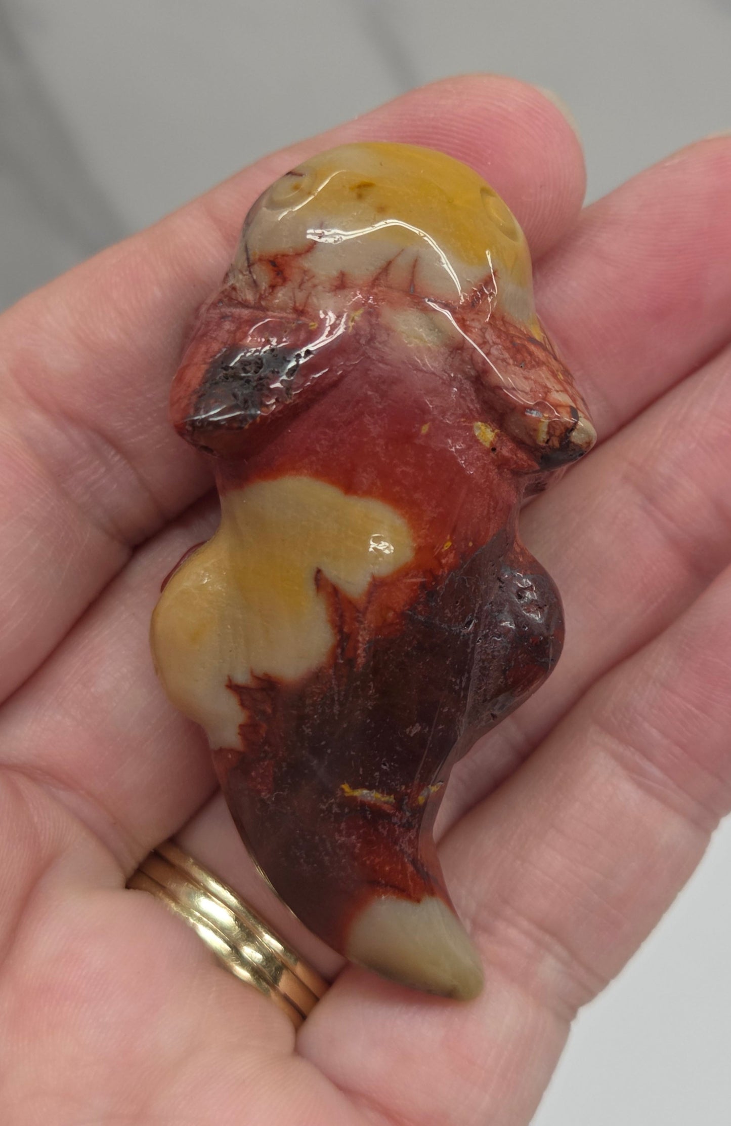 Mookaite axolotl (medium)