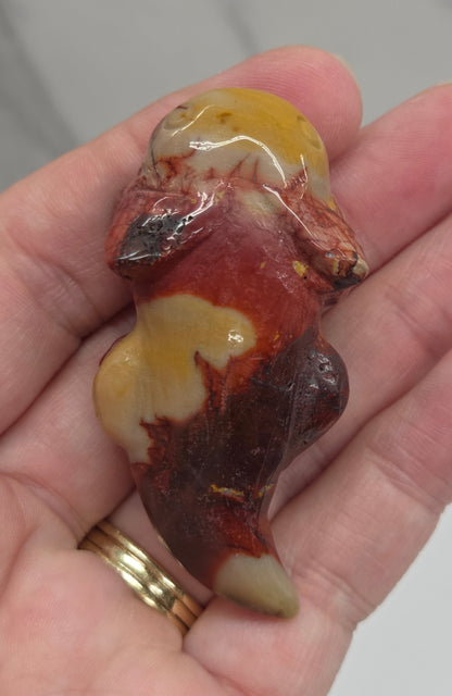 Mookaite axolotl (medium)