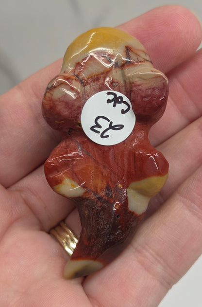 Mookaite axolotl (medium)