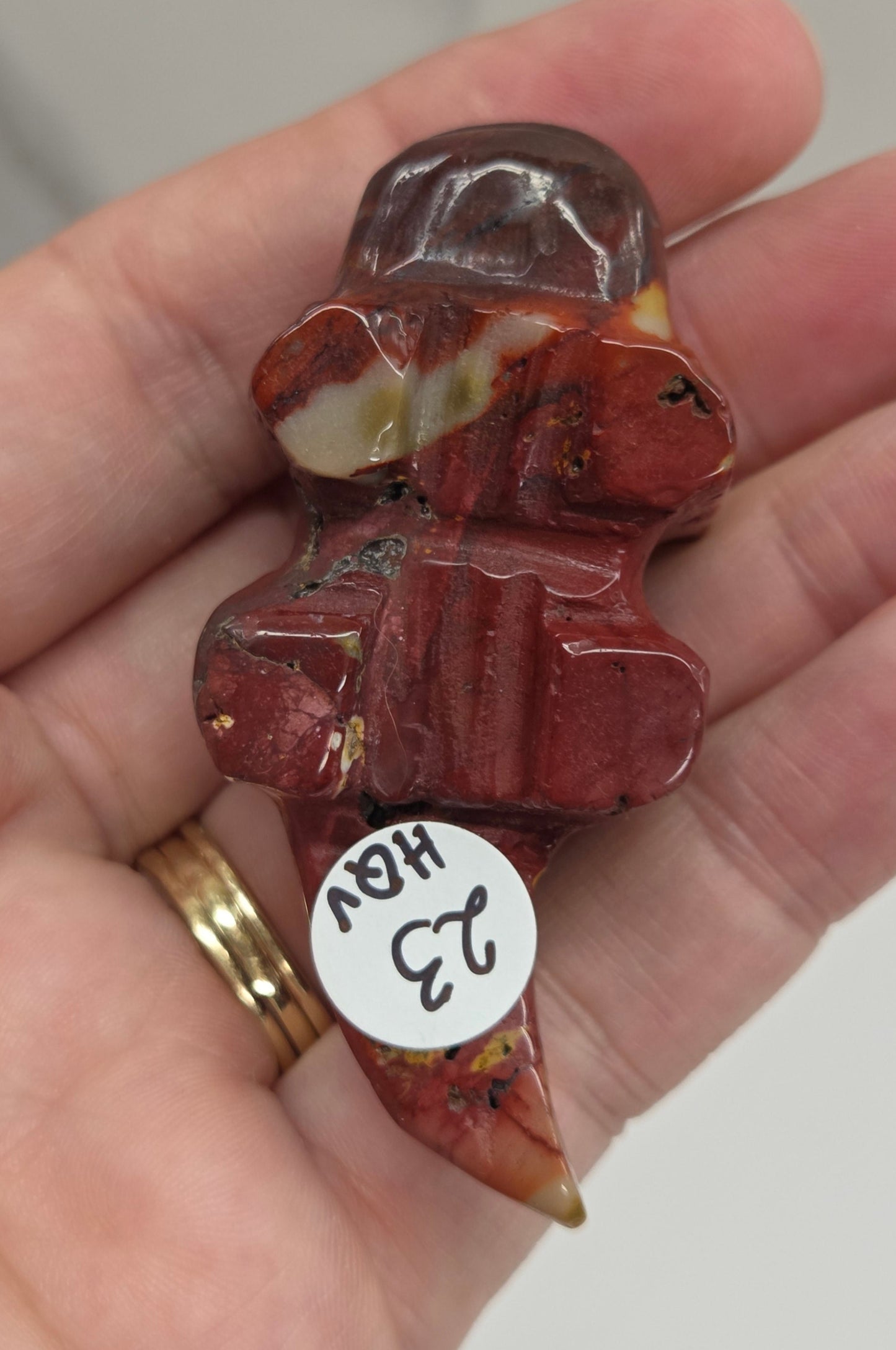 Mookaite axolotl (medium)