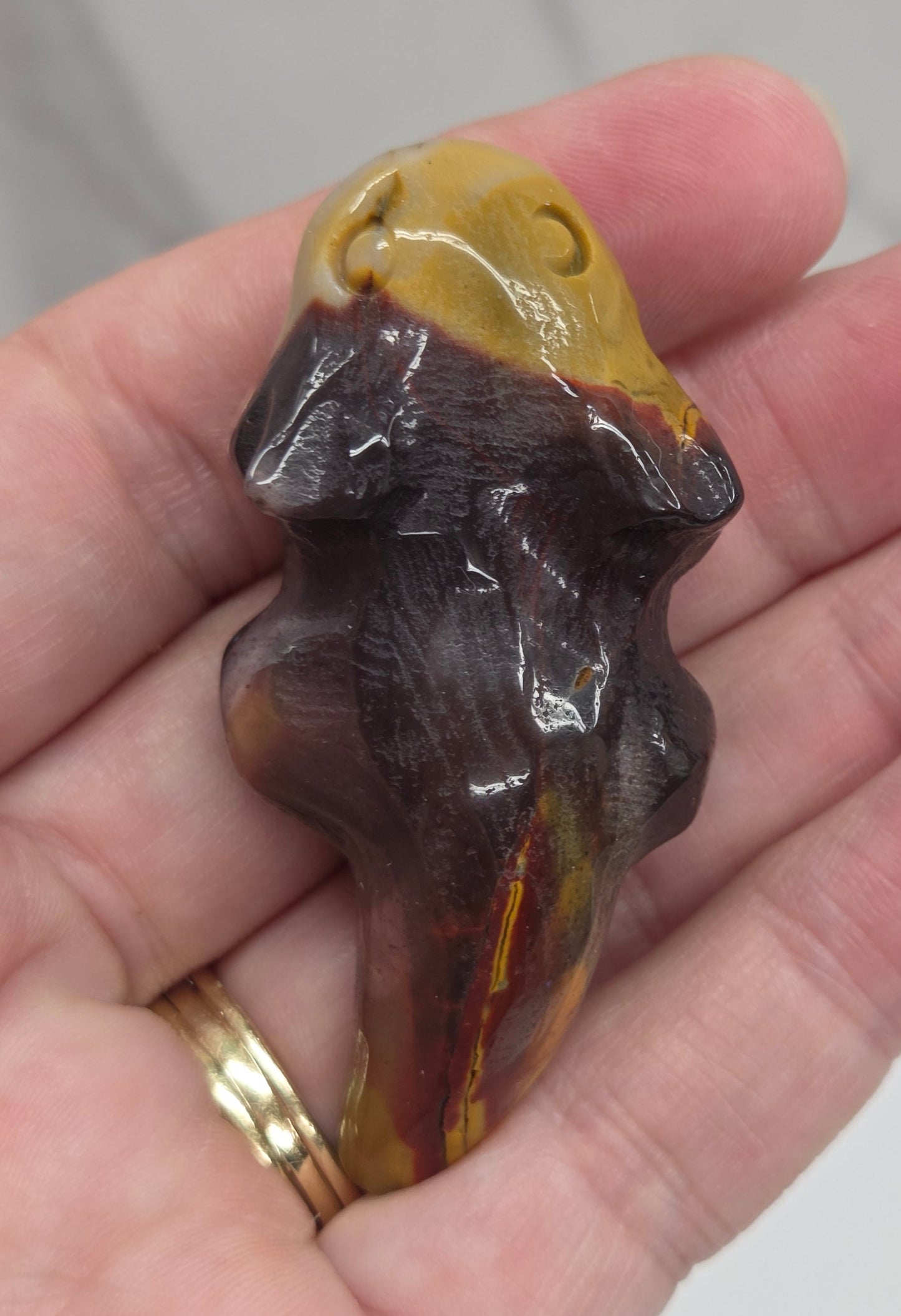 Mookaite axolotl (medium)