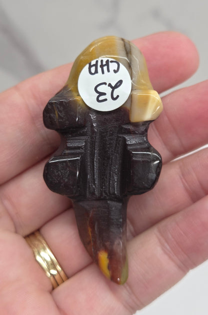 Mookaite axolotl (medium)