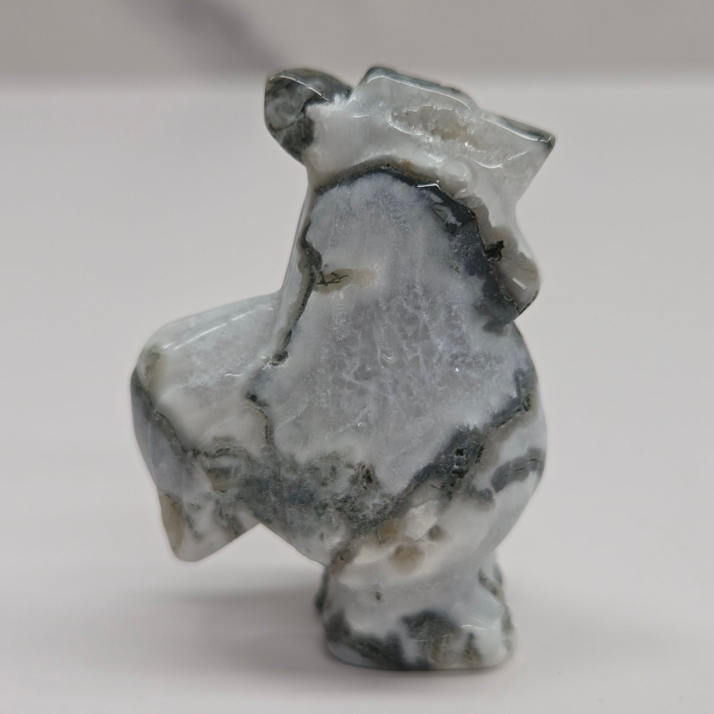 Rooster carving