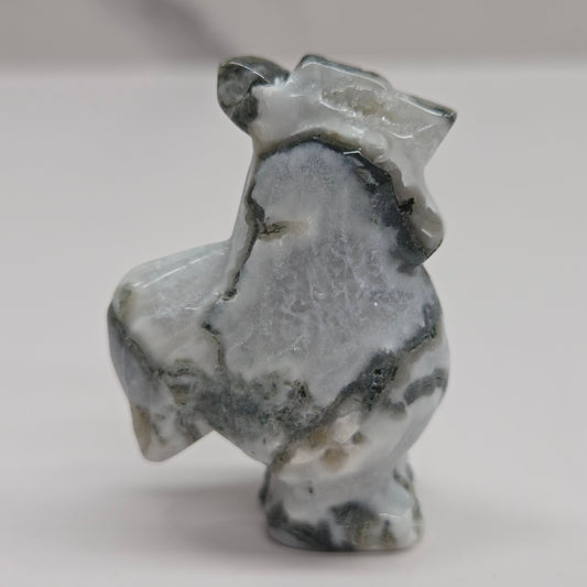 Rooster carving