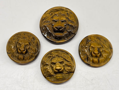 Lion Coin - Tigers Eye