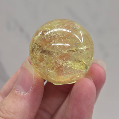 Citrine sphere