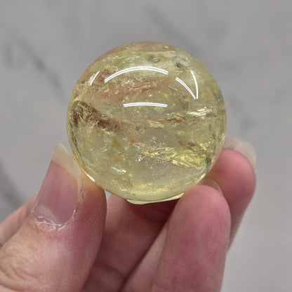 Citrine sphere
