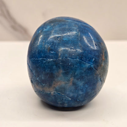 Skull medium - Blue Apatite