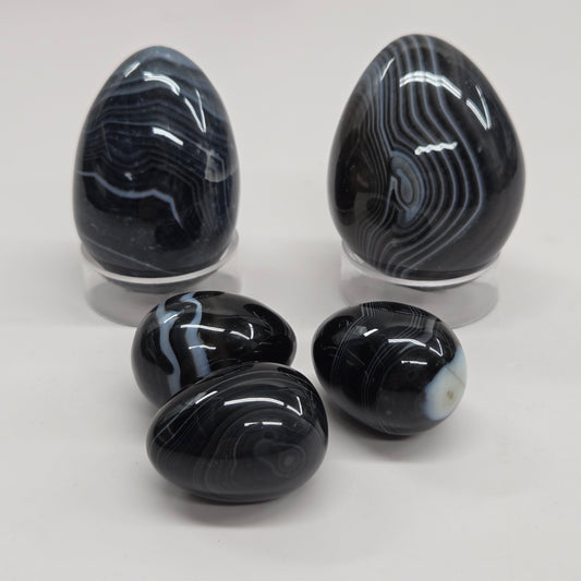 Black Agate egg
