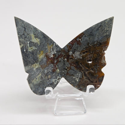 3D butterfly - Marcasite