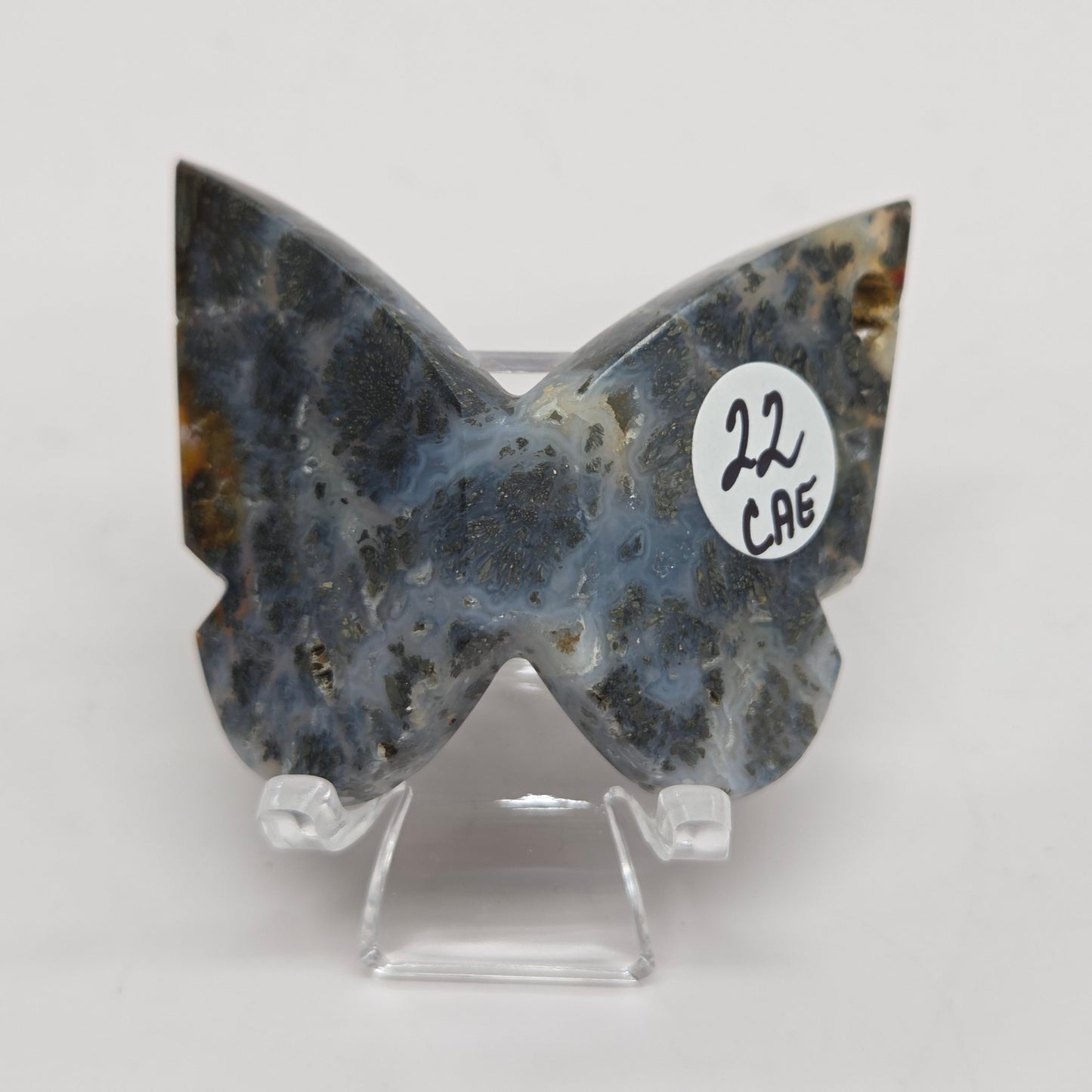 3D butterfly - Marcasite