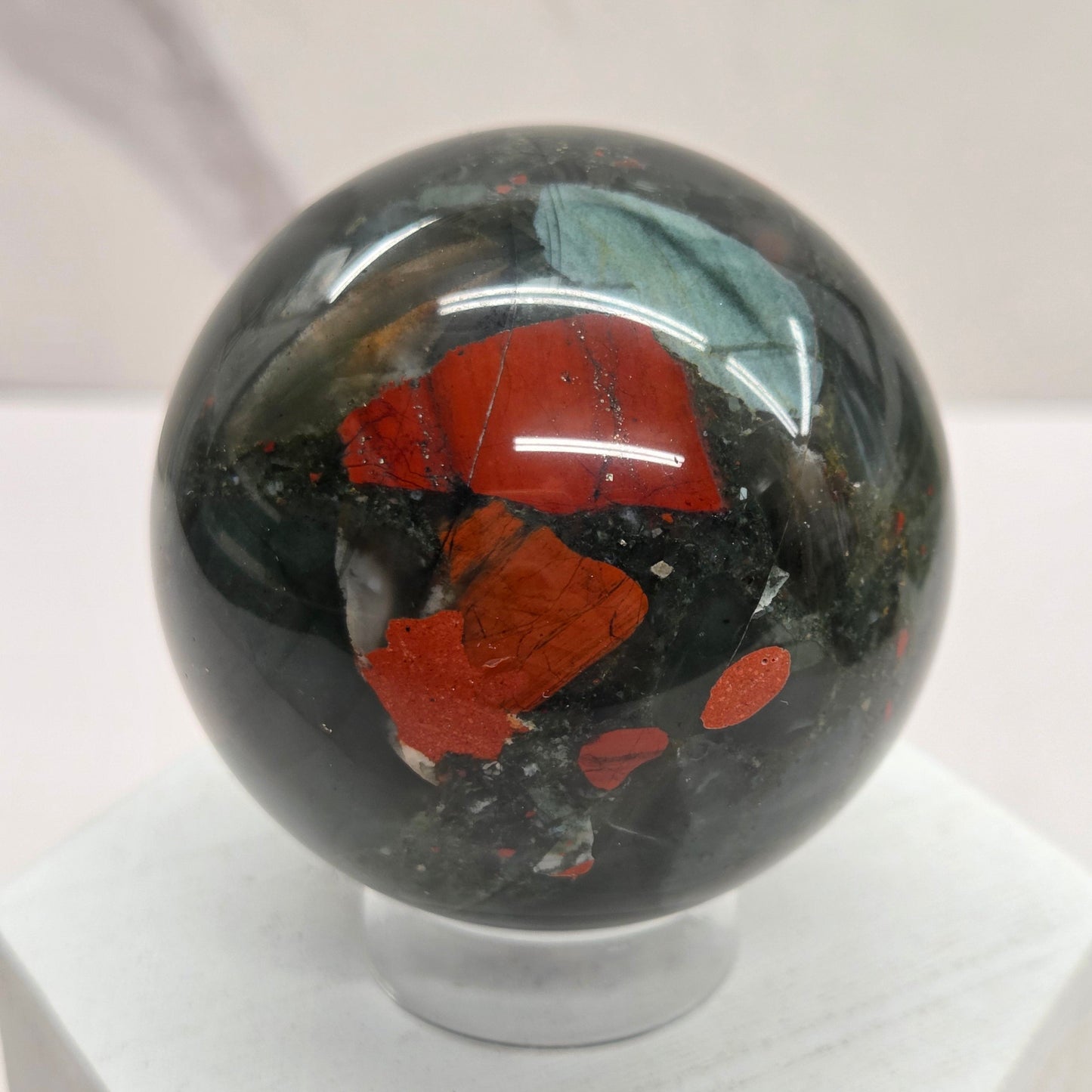 African Bloodstone sphere