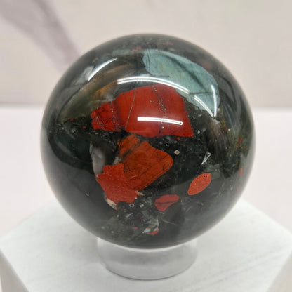 African Bloodstone sphere