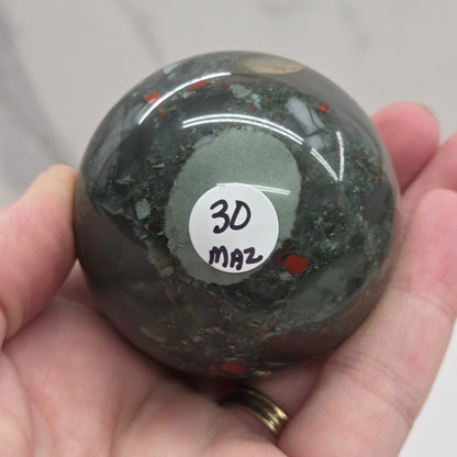 African Bloodstone sphere