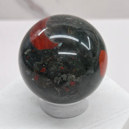 African Bloodstone sphere