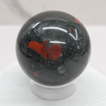 African Bloodstone sphere