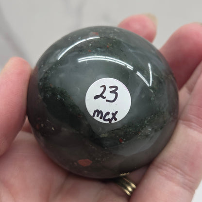 African Bloodstone sphere