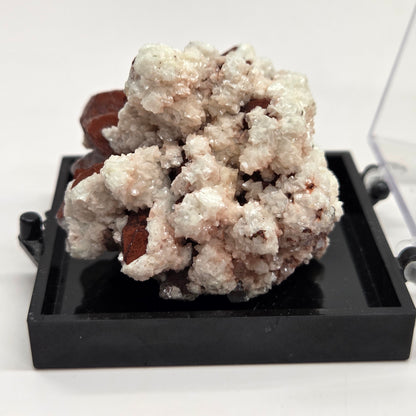 Quartz w/ Red Hematite and Dolomite specimen