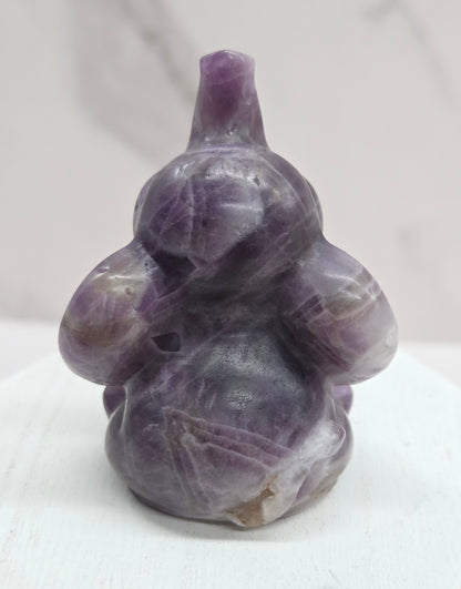 "Dumbo" baby elephant carving