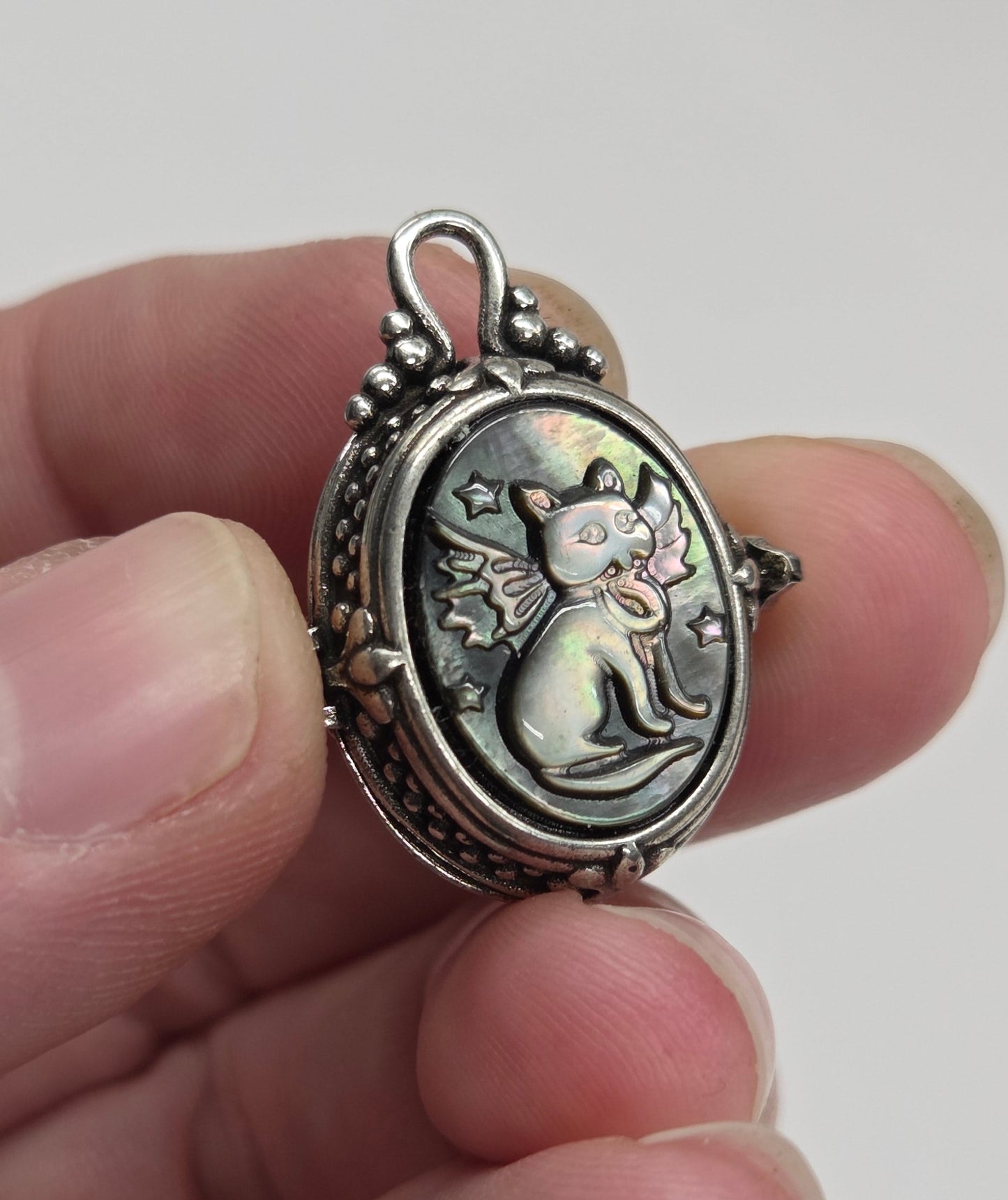Locket pendant - Cat or Fox