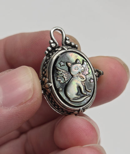 Locket pendant - Cat or Fox