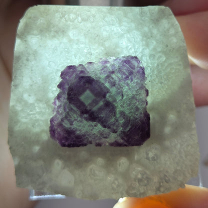 Octahedral Fluorite - China