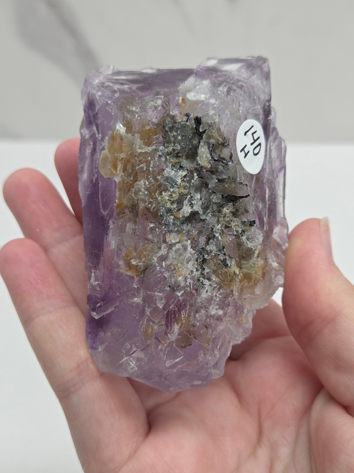Octahedral Fluorite - China