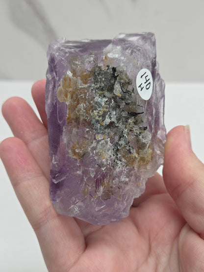 Octahedral Fluorite - China