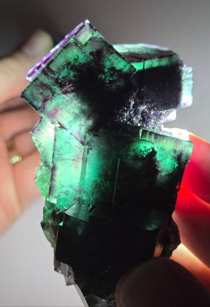 Okorusu Fluorite - Tie Dyed Pocket