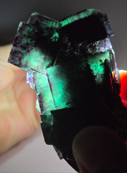 Okorusu Fluorite - Tie Dyed Pocket