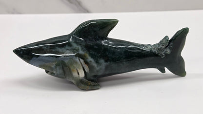 Shark carving (L)