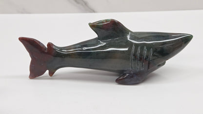 Shark carving (L)