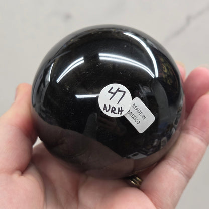 Gold Sheen Obsidian sphere
