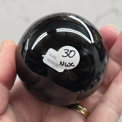 Gold Sheen Obsidian sphere