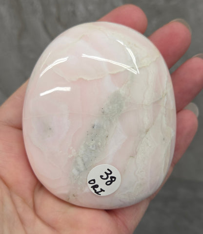 Pink Mangano Calcite free form