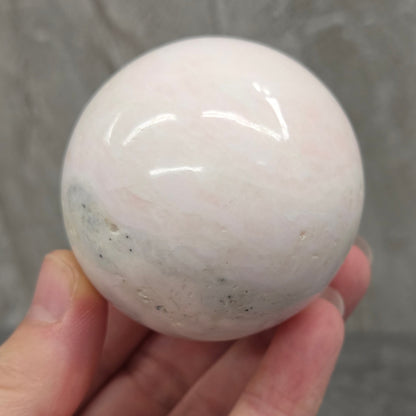 Pink Mangano Calcite sphere