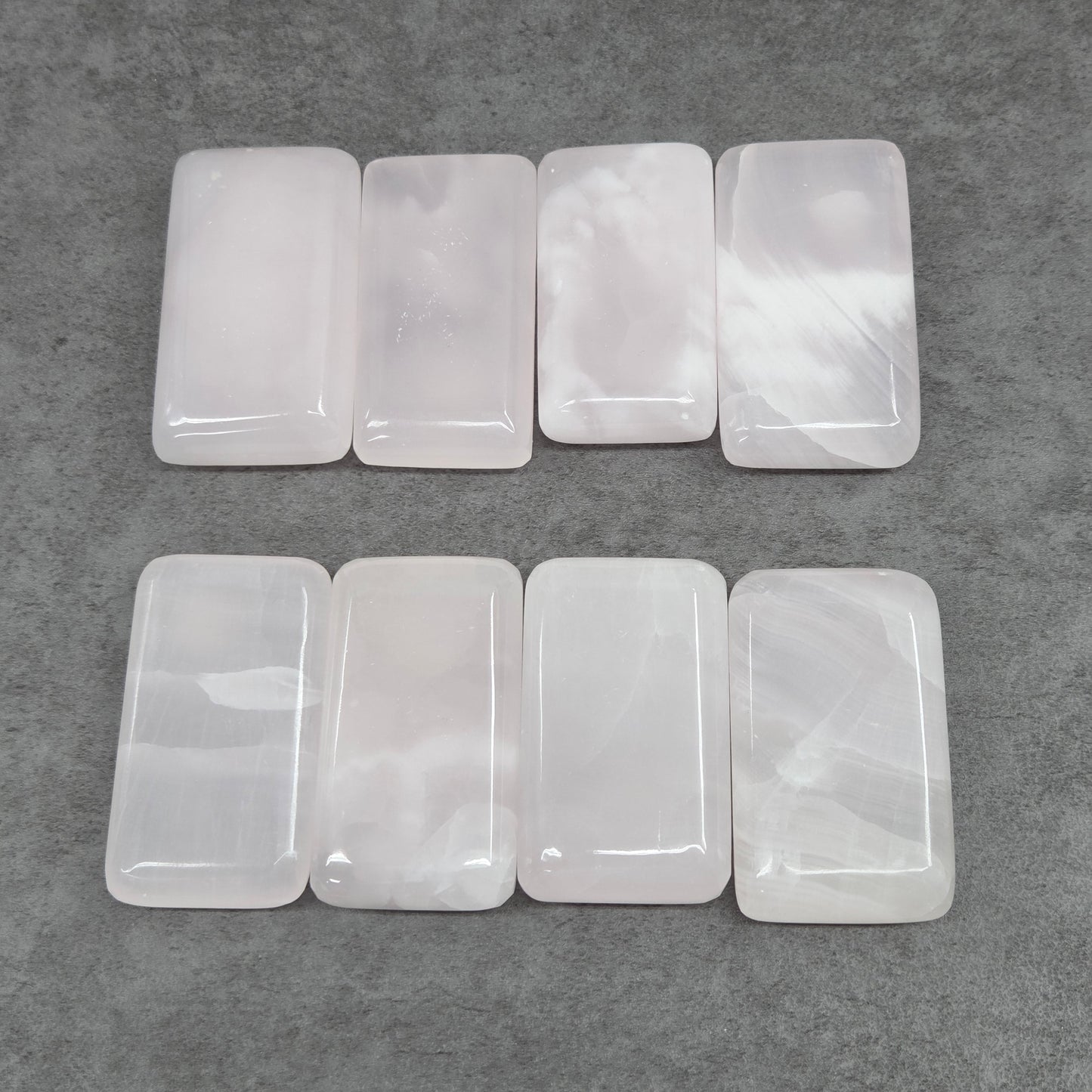 Pink Mangano Calcite soap bar