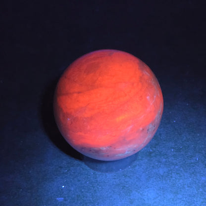 Pink Mangano Calcite sphere