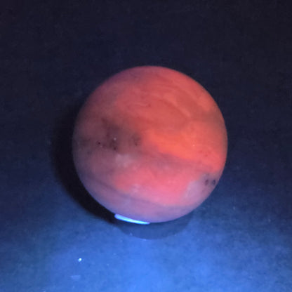 Pink Mangano Calcite sphere