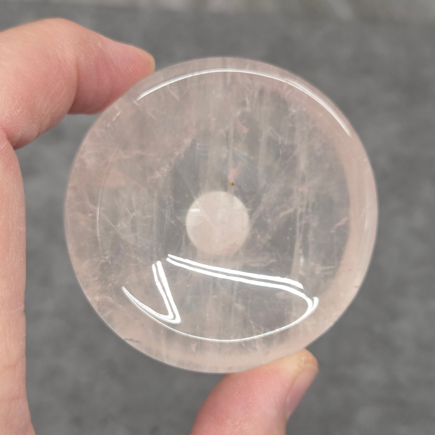 Rose Quartz bowl/sphere holder