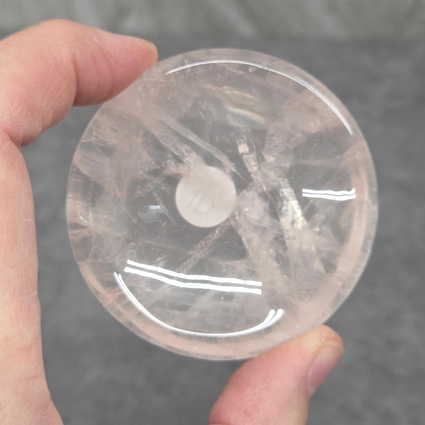 Rose Quartz bowl/sphere holder