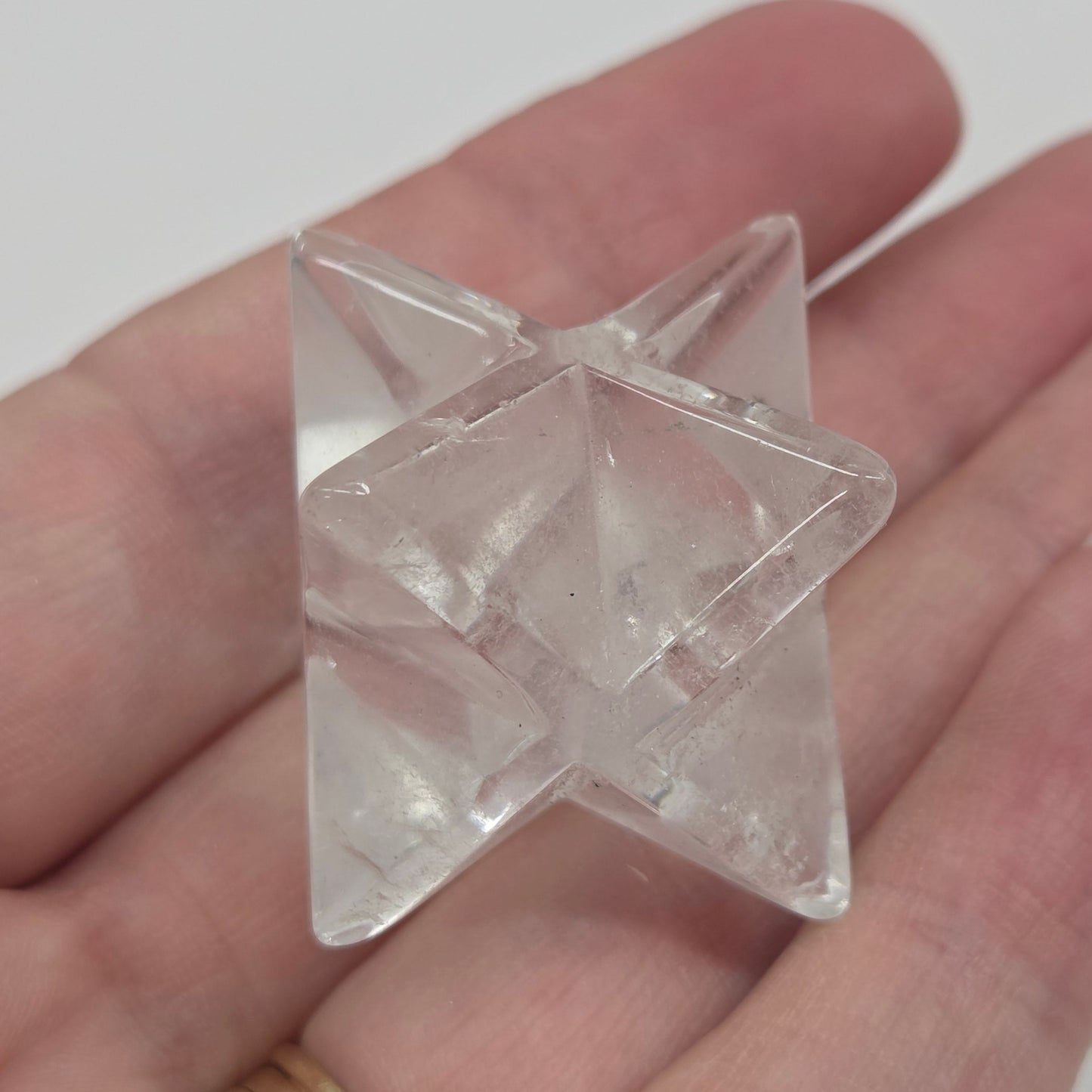 Clear Quartz Merkabah