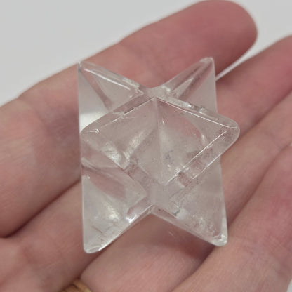 Clear Quartz Merkabah