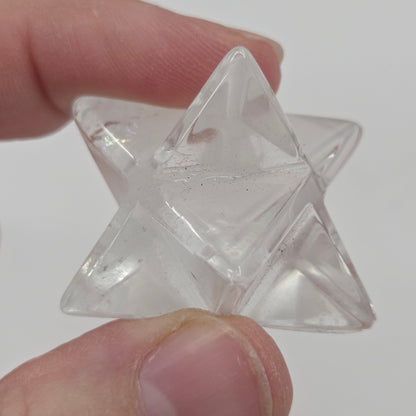 Clear Quartz Merkabah
