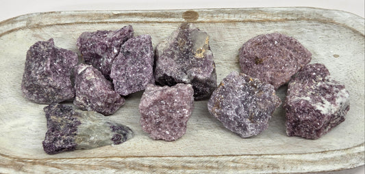 Lepidolite raw