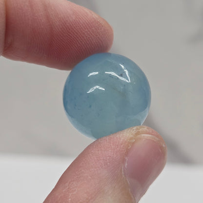 Aquamarine sphere (mini)