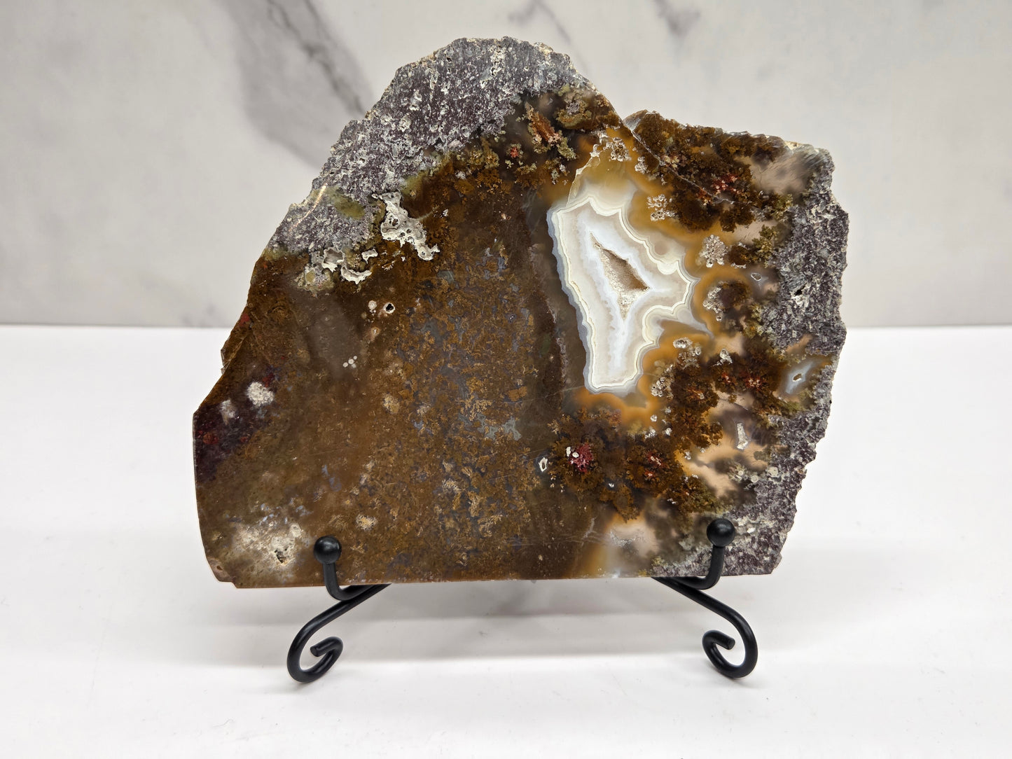 Slab - Scenic Moss Agate