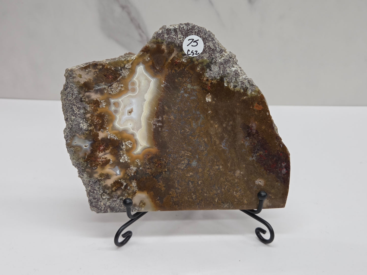 Slab - Scenic Moss Agate