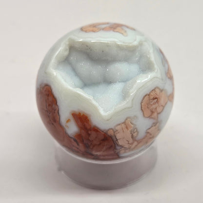 Cotton Candy Agate sphere