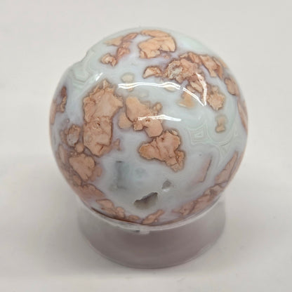 Cotton Candy Agate sphere